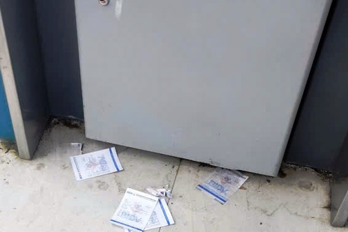 Chấm dứt thói quen vứt hóa đơn bừa bãi tại các cây ATM