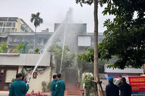 Hà Nội: Nâng cao kỹ năng chữa cháy và cứu nạn, cứu hộ tại các khu tập thể cũ