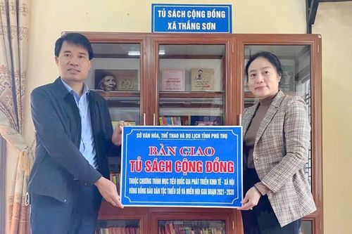 Phú Thọ phát triển tủ sách cộng đồng vùng đồng bào dân tộc thiểu số