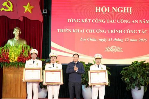 Hội nghị tổng kết công tác công an năm 2025, triển khai chương trình công tác năm 2026