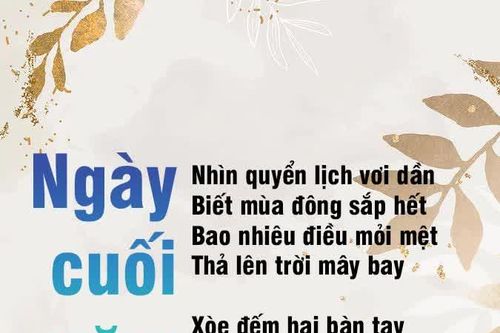 Ngày cuối năm
