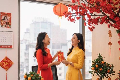5 cách trang trí văn phòng đón Tết Bính Ngọ 2026 vừa sang vừa hiện đại