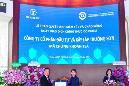 Hơn 40 triệu cổ phiếu TSA chính thức lên sàn HOSE