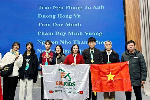 Học sinh Bắc Ninh giành Huy chương Vàng Cuộc thi Robotics Quốc tế