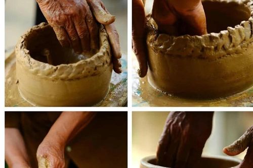 Cận cảnh 'chiêu' làm gốm không cần bàn xoay của người Churu tại Lâm Đồng