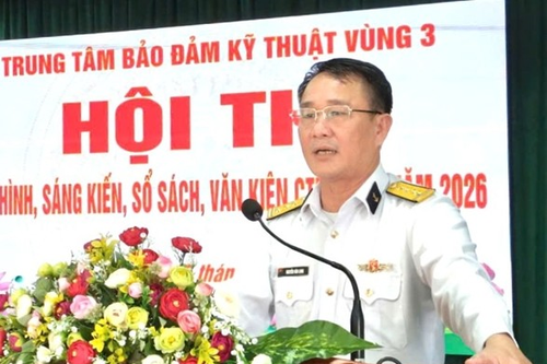 Trung tâm Bảo đảm Kỹ thuật Vùng 3 Hải quân thi mô hình, sáng kiến công tác Đảng, công tác chính trị