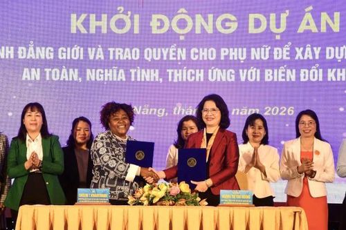 Hội Liên hiệp Phụ nữ Đà Nẵng khởi động dự án thúc đẩy bình đẳng giới giai đoạn 2026–2028