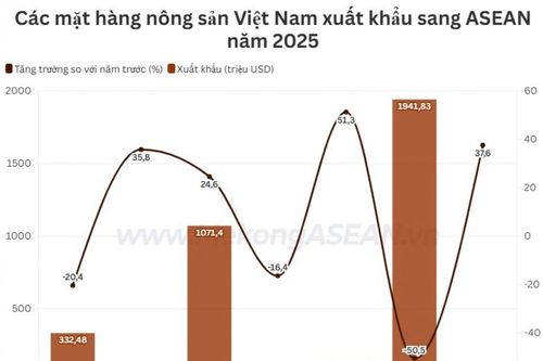 Nông sản Việt tăng tốc xuất khẩu sang ASEAN trong năm 2025