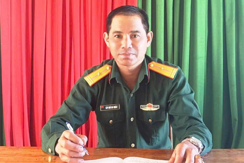 Thiếu tá QNCN Cáp Ngô Gia Nhân, Bí thư Chi bộ 'nói ít, làm nhiều'