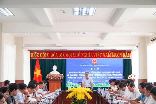 Tập trung công tác giải phóng mặt bằng các dự án và giải ngân vốn đầu tư công năm 2026