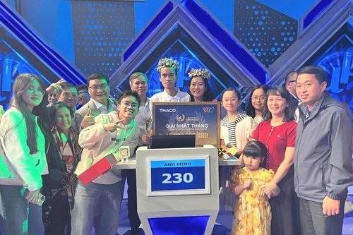 Hoàng Anh Minh giành giải Nhì cuộc thi Quý 1 Đường lên đỉnh Olympia