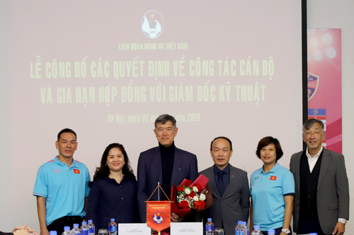 Ông Koshida Takeshi tiếp tục giữ cương vị Giám đốc kỹ thuật VFF