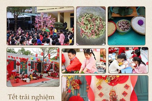 Sôi nổi trải nghiệm Tết cổ truyền tại trường học