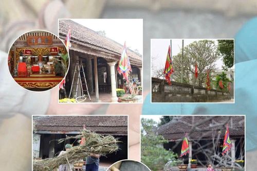 Rộn ràng trước ngày đốt Đình liệu