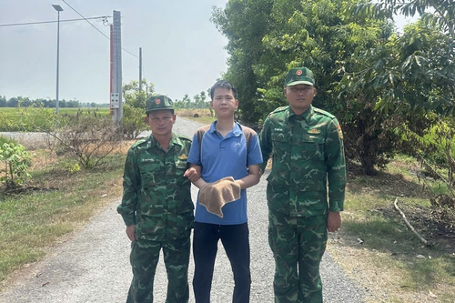 Biên phòng Tây Ninh: Bắt giữ 1 đối tượng đang bị truy nã