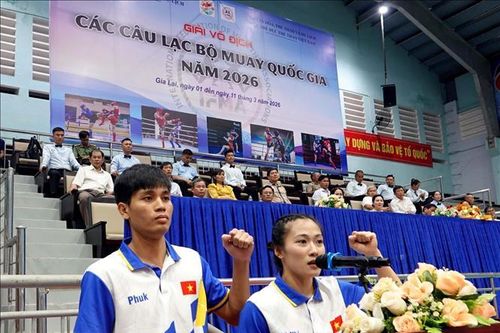 Khai mạc Giải Vô địch các câu lạc bộ Muay quốc gia năm 2026