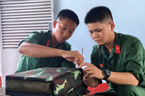 Lữ đoàn Phòng không 77 (Quân khu 7): Chiến sĩ mới tự tin hòa nhập môi trường quân ngũ