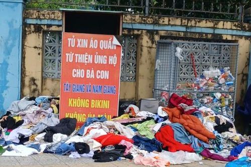 Làm từ thiện hay xả rác?