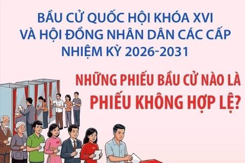 Bầu cử Quốc hội và HĐND: Những phiếu bầu cử nào là phiếu không hợp lệ?