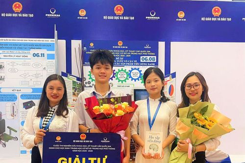 Học sinh Điện Biên đoạt giải cuộc thi nghiên cứu KHKT cấp quốc gia
