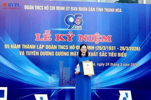 Gương mặt trẻ xuất sắc tiêu biểu của Chi đoàn VKSND tỉnh Thanh Hóa