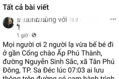 Không có chuyện bắt cóc trẻ em ở xã Tân Dương