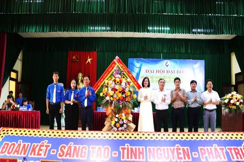 Đại hội đại biểu Hội Liên hiệp Thanh niên Việt Nam xã Hoằng Tiến lần thứ I thành công tốt đẹp