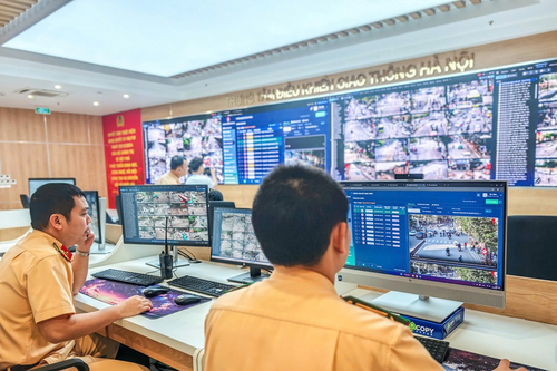 Tăng cường ứng dụng công nghệ trong xử lý vi phạm dừng, đỗ xe