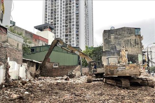 Quyết tâm bàn giao mặt bằng đường Tam Trinh mở rộng (Hà Nội) trước 30/4