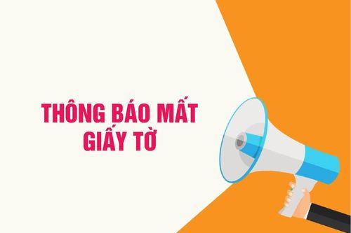 Thông báo mất Giấy chứng nhận quyền sử dụng đất