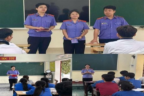 VKSND khu vực 3 – Nghệ An tư vấn tuyển sinh, định hướng nghề nghiệp tại các điểm trường