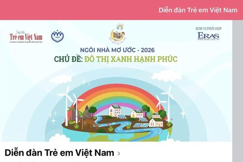 Diễn đàn Trẻ em Việt Nam cán mốc 20.000 thành viên sau 1 tháng lan tỏa 'ước mơ xanh'