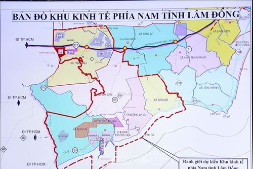 Đoàn công tác Trung ương làm việc về triển khai dự án động lực ven biển Lâm Đồng