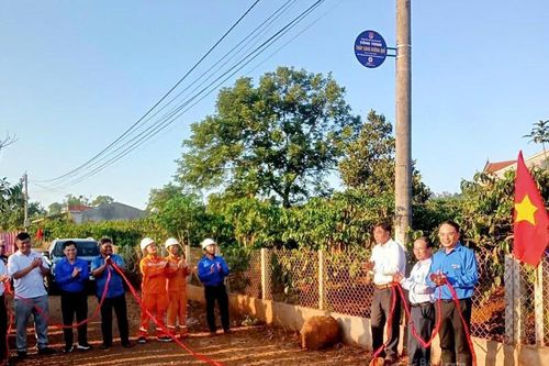Gia Lai: Điện về làng thông qua các công trình 'thắp sáng đường quê'