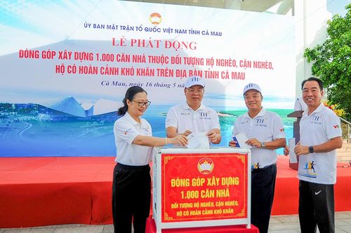 Phát động đóng góp xây dựng 1.000 căn nhà cho hộ khó khăn