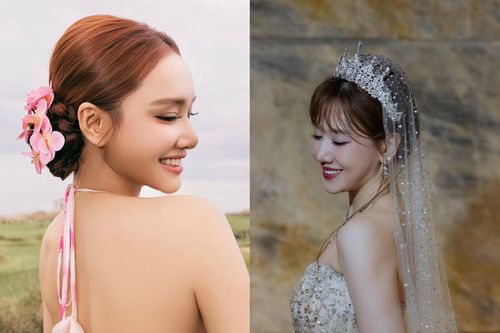 Bà xã của sao nam Vbiz: Nhã Phương 3 con vẫn quyến rũ, Hari Won đẹp 'không tuổi'