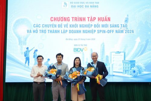 Đại học Đà Nẵng tập huấn khởi nghiệp đổi mới sáng tạo cho sinh viên