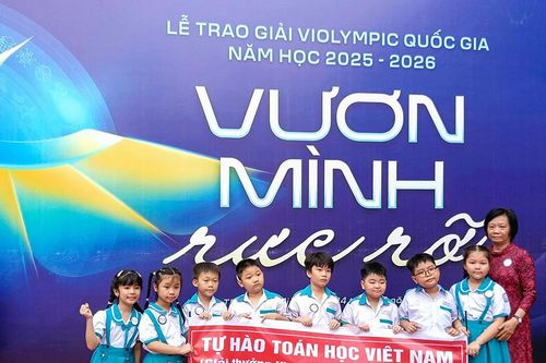 Học sinh Cà Mau tỏa sáng tại chung kết Violympic toàn quốc năm học 2025-2026