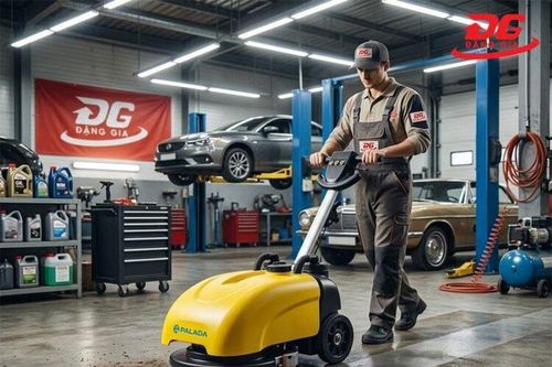 CEO Đặng Văn Sơn đánh giá chi tiết các dòng máy chà sàn cho Gara phổ biến