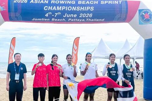 Niềm tự hào Rowing Cà Mau trên đấu trường châu Á
