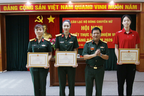 Tiếp tục nâng cao bản lĩnh thi đấu cho vận động viên bóng chuyền nữ Thông tin