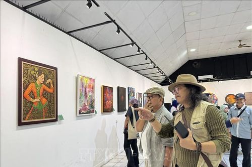Không gian nghệ thuật đa sắc màu chào mừng 499 năm thành lập Jakarta