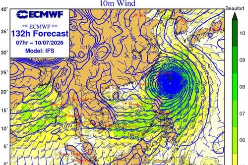 Bão số 1 vừa tan, siêu bão BAVI đã xuất hiện, liệu có đi vào Biển Đông?