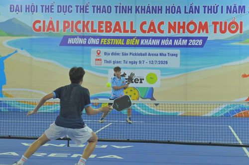 Giải pickleball các nhóm tuổi: Sân chơi hấp dẫn