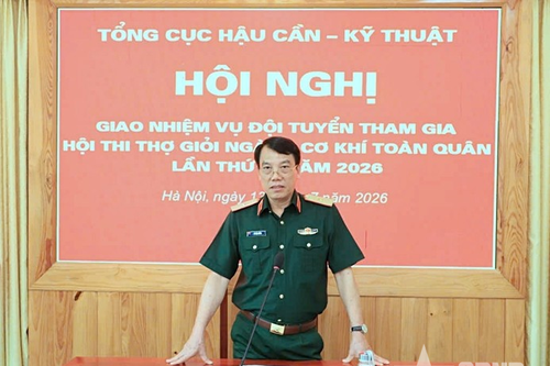 Quyết tâm giành giải cao tại Hội thi Thợ giỏi ngành Cơ khí toàn quân lần thứ VI