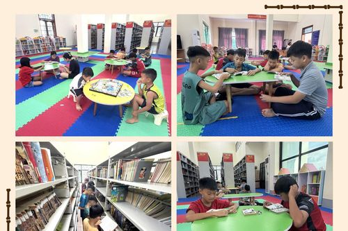 Không gian trải nghiệm ngày hè bổ ích