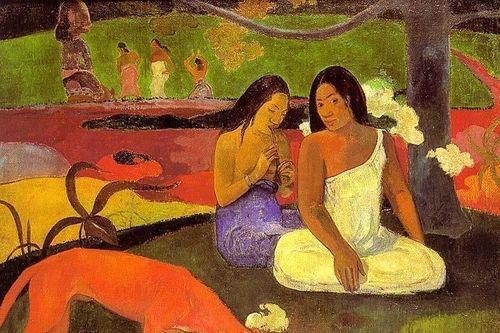 'Con chó màu đỏ' khiến Gauguin bị chỉ trích