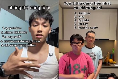 Trào lưu 'Top 5 thứ đáng tiền mua' là gì mà tạo cơn sốt khắp nền tảng TikTok?