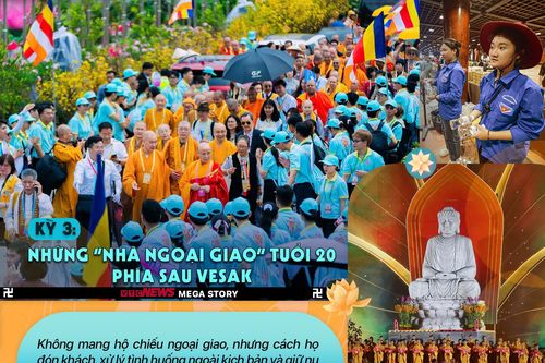 Những 'nhà ngoại giao' tuổi 20 phía sau Vesak