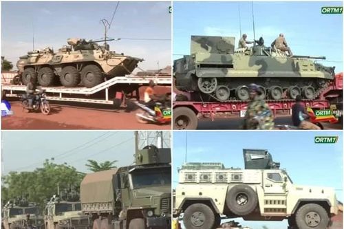 Nga đưa lượng lớn thiết bị quân sự tới Mali, bao gồm cả thiết giáp BMP-3